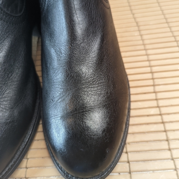 Ariat Heritage Roper Boots Men's 9 EE Western Black Rancher Cowboy Gently Worn. - Picture 8 of 11